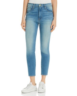 frame ali high rise skinny cigarette jeans