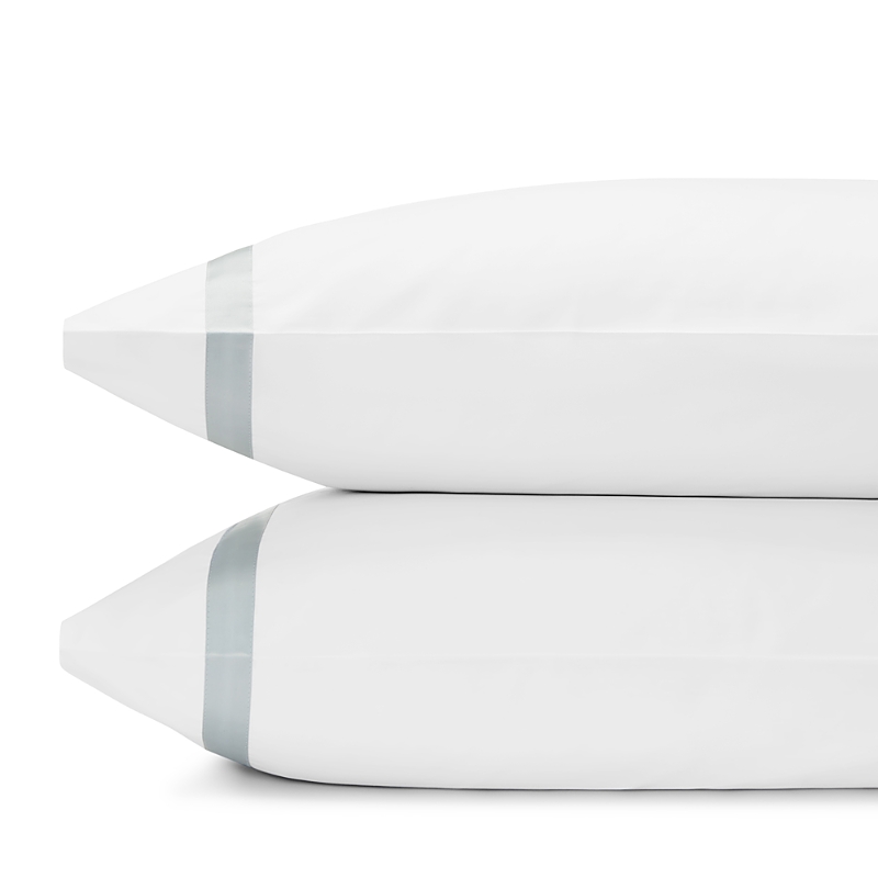 Matouk Lowell Standard Pillowcase, Pair In Pool