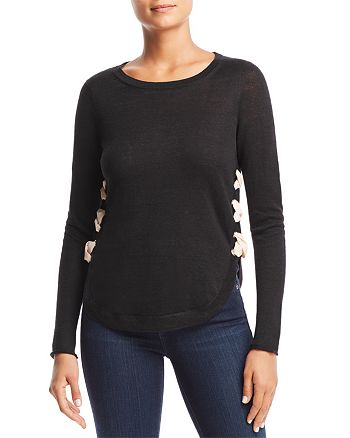 Lisa Todd The Explorer Lace-Up Sweater | Bloomingdale's