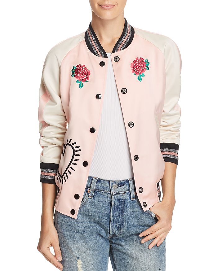 COACH x Keith Haring Reversible Embroidered & Printed Bomber