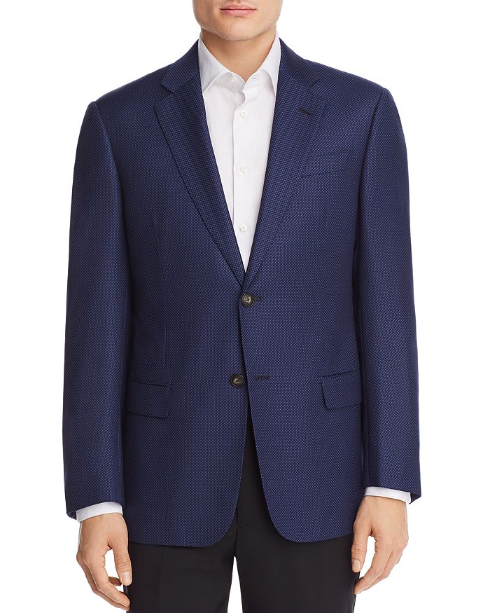 Armani Micro Dotted Tailored Classic Fit Sport Coat | Bloomingdale's