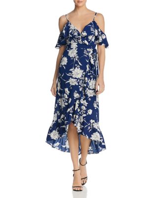 bloomingdales wrap dress