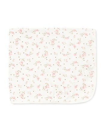 Little Me - Girls' Rose-Print Blanket - Baby