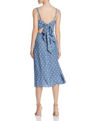 Faithfull the Brand Katergo Floral-Print Tie-Back Dress | Bloomingdale's  Women