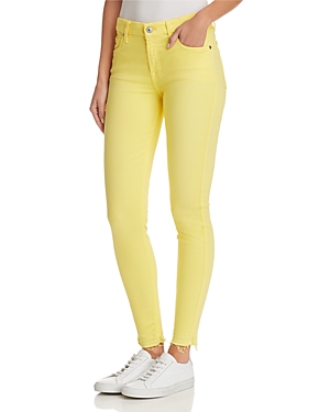 7 FOR ALL MANKIND THE ANKLE SKINNY JEANS IN VIVID YELLOW,AU8233894A