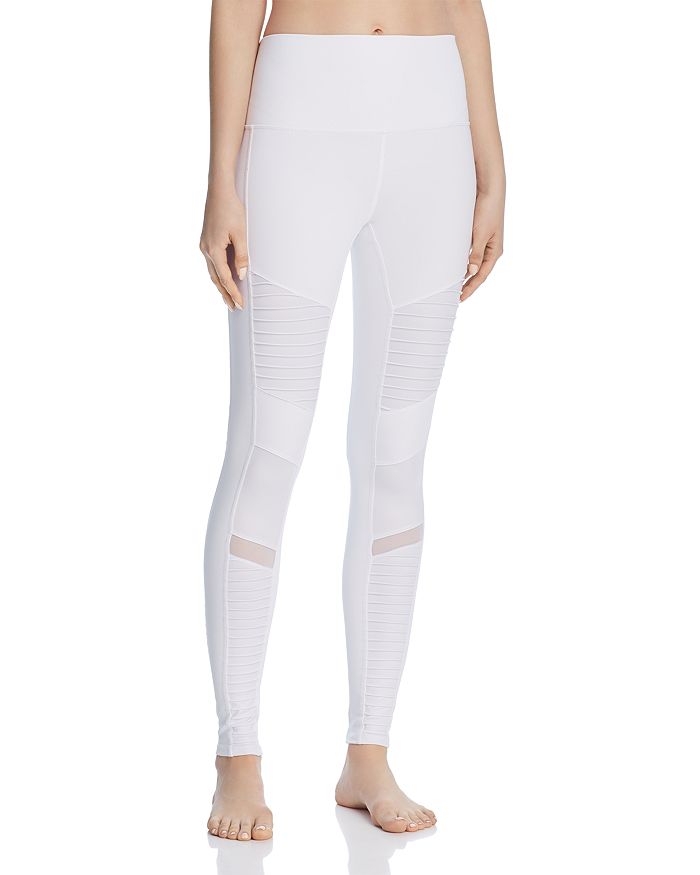 ALO YOGA HIGH-WAIST MOTO LEGGINGS,W5494R
