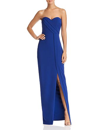 Bariano Strapless Column Gown - 100% Exclusive | Bloomingdale's