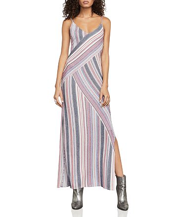 BCBGMAXAZRIA Dayln Striped Maxi Dress | Bloomingdale's