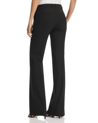 Demitria Wool-Blend Flared Pants