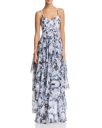 Fame and Partners The Catherine Tiered Floral Gown | Bloomingdale's