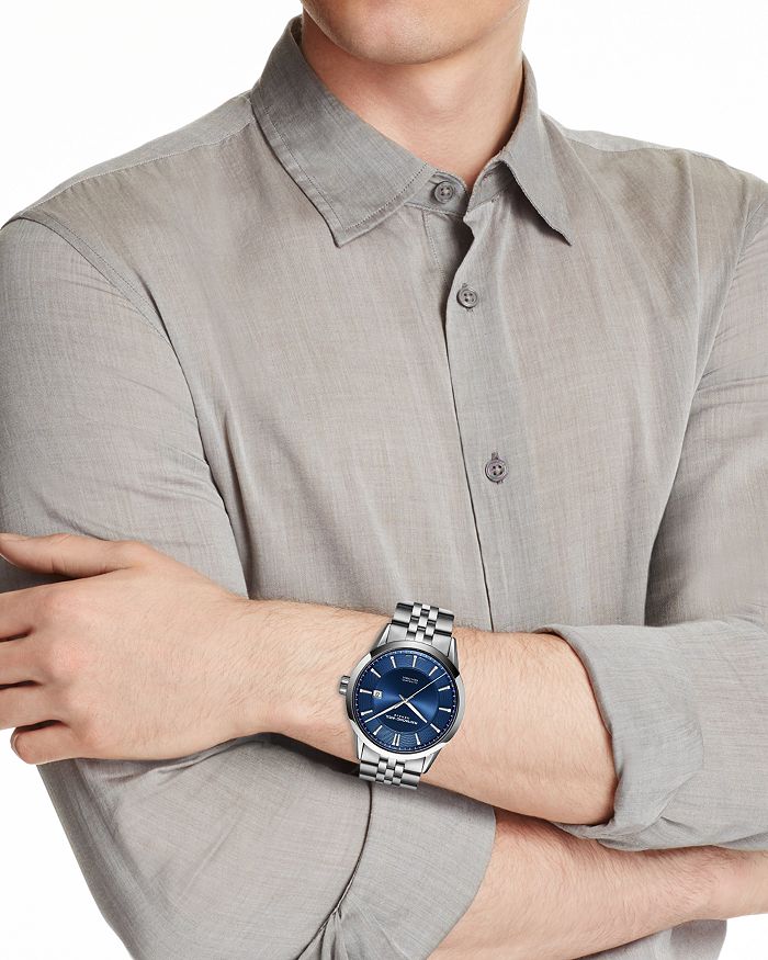 Shop Raymond Weil Freelancer Watch, 42mm In Blue/silver