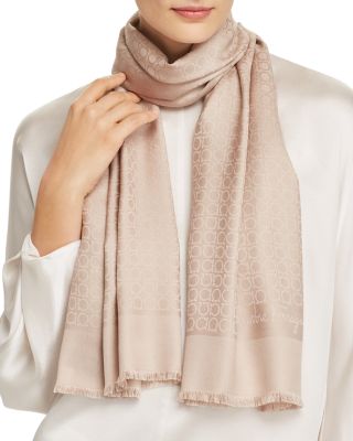 ferragamo wool scarf