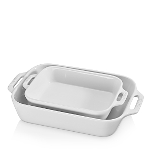 Staub Ceramic Rectangular Baking Dish 2-piece Set