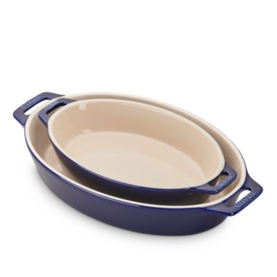 Staub - Ceramic Oval Baking Dish 2-Piece Set