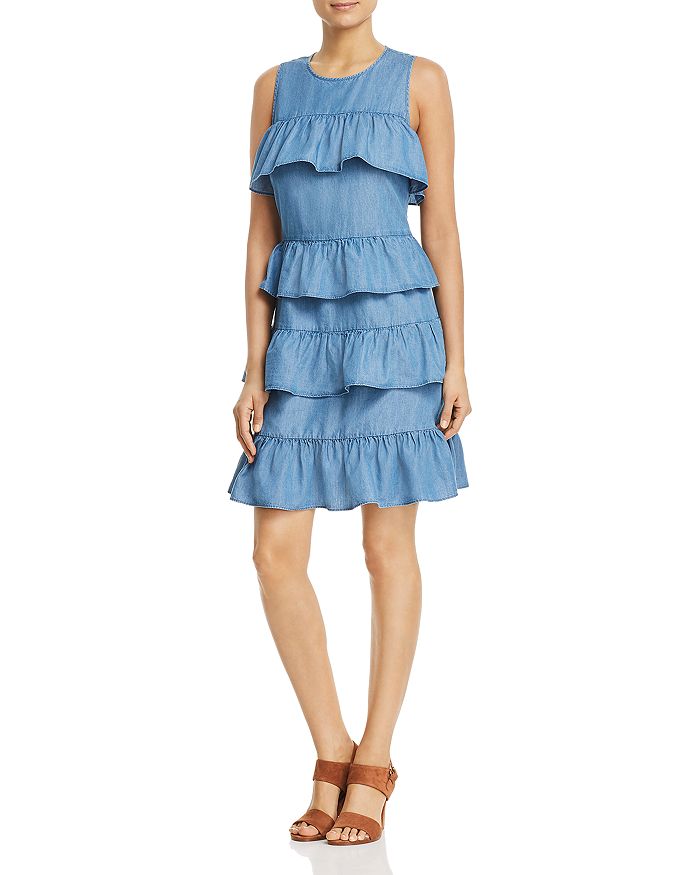 Michael kors chambray new arrivals dress