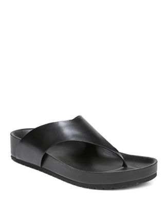 Vince Women's Padma Leather Thong Sandals | Bloomingdale's