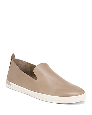 VINCE WOMEN'S VERO LEATHER SLIP ON trainers,F9598L2