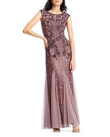 anastasia beaded tulle gown by aidan mattox