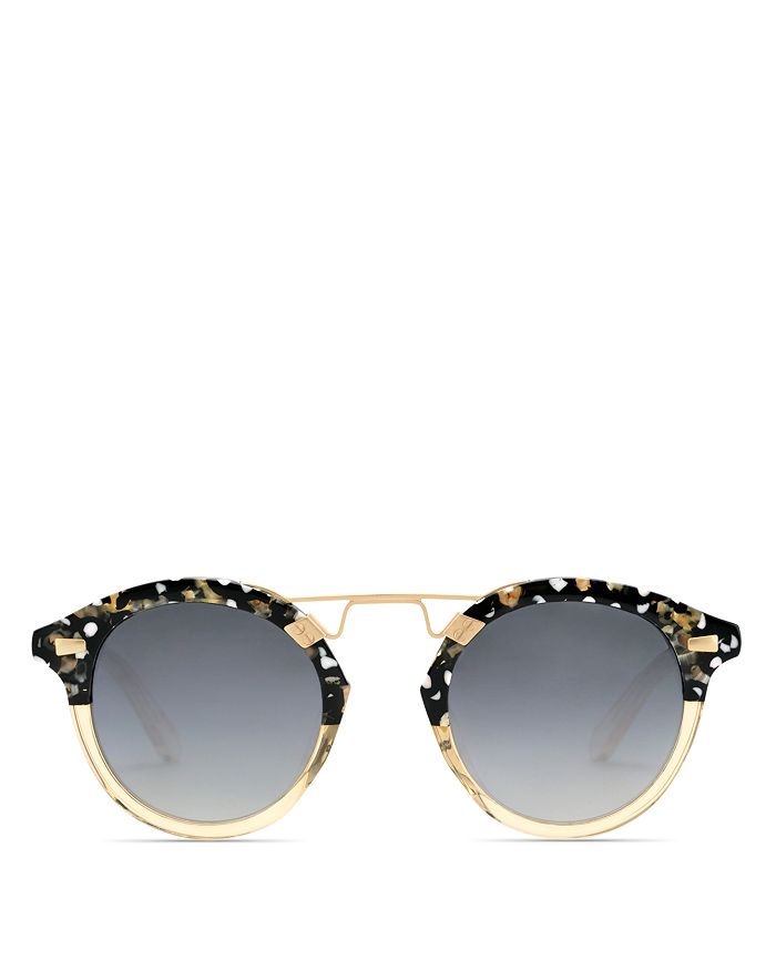 Krewe 24K Round Sunglasses, 48mm Bloomingdale's