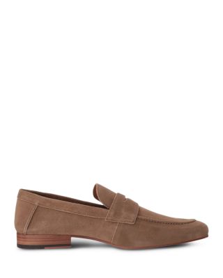Wilfred Suede Apron Toe Penny Loafers 