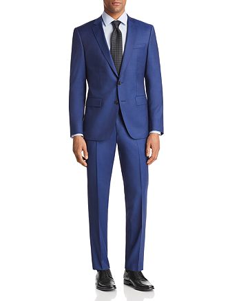 BOSS Huge/Genius Slim Fit Twill Solid Suit | Bloomingdale's