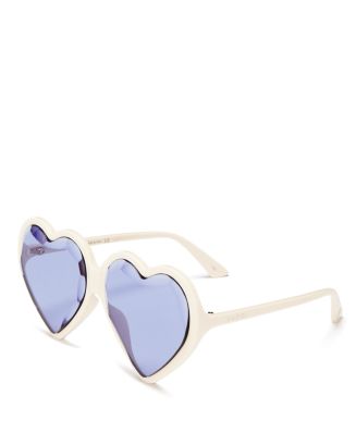 Gucci Women's Heart Sunglasses, 60mm | Bloomingdale's