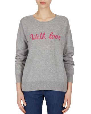 Gerard Darel - Fiona With Love Wool & Cashmere Sweater