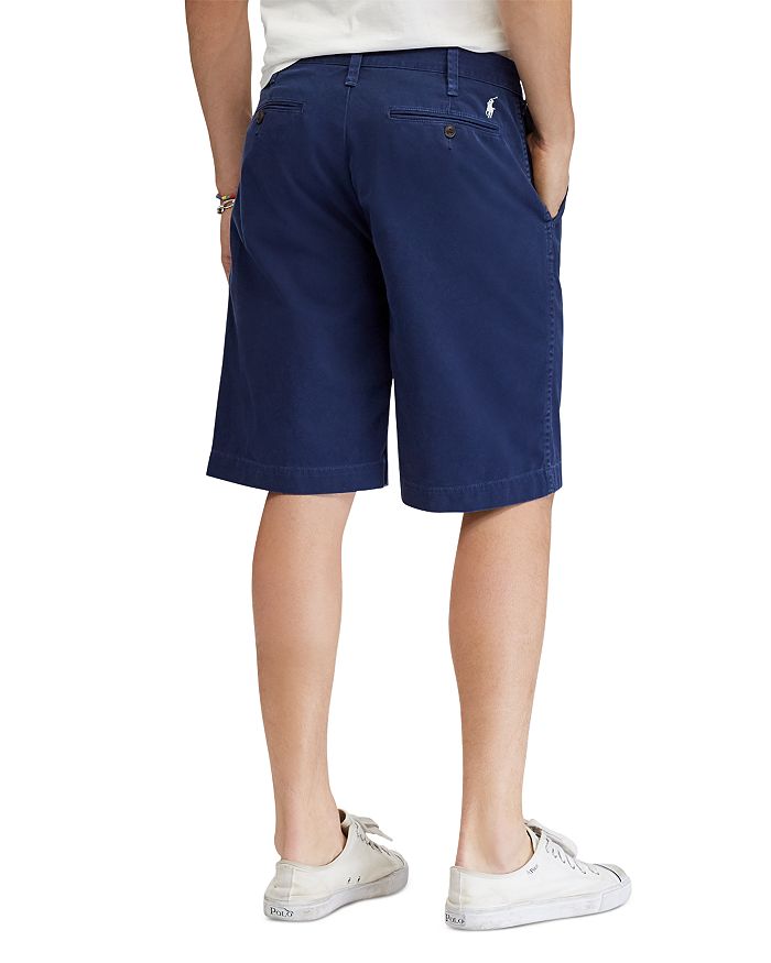 Shop Polo Ralph Lauren Relaxed Fit 10 Inch Cotton Chino Shorts In Navy