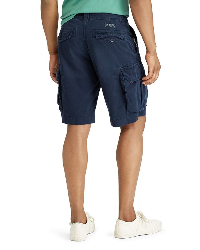 Shop Polo Ralph Lauren Gellar Classic Fit 10.5 Inch Cotton Shorts In Aviator Navy