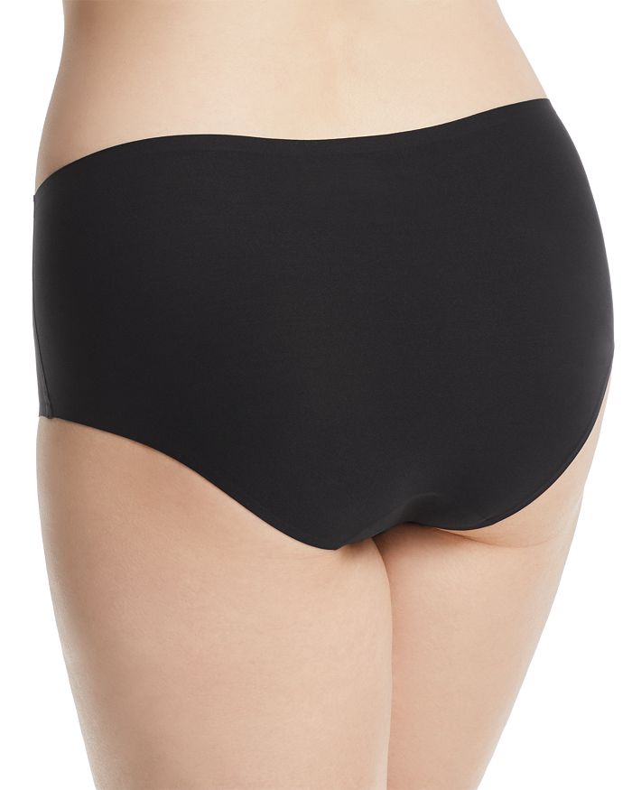 Shop Chantelle Soft Stretch One-size Full Hipster In Black