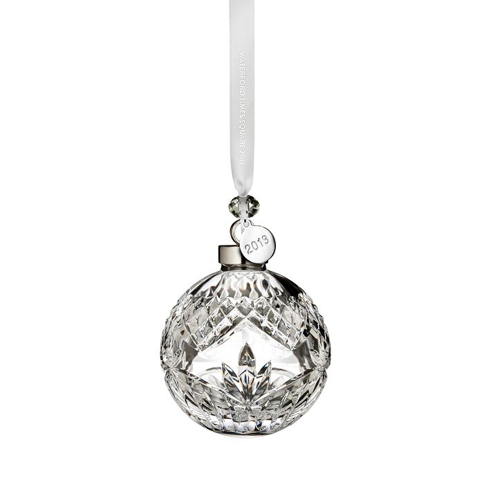 Waterford Times Square Ball Ornament Bloomingdale's