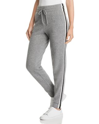 Varsity Striped Cashmere Jogger Pants 