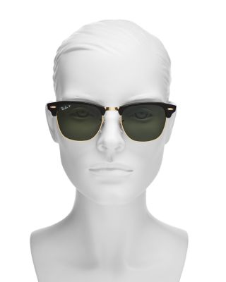  Polarized Classic Clubmaster Sunglasses, 51mm