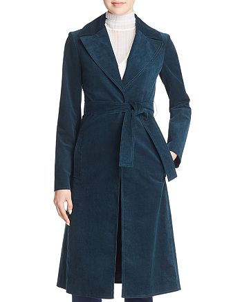 Theory Corduroy Trench Coat | Bloomingdale's