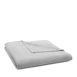 Shop Matouk Chatham Blanket, King In Silver