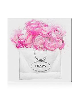 Oliver Gal - Shopping for Peonies Canvas Art