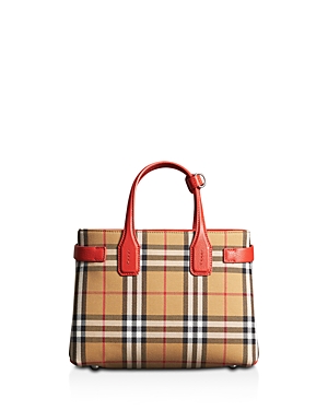 BURBERRY SMALL BANNER TOTE,4076947