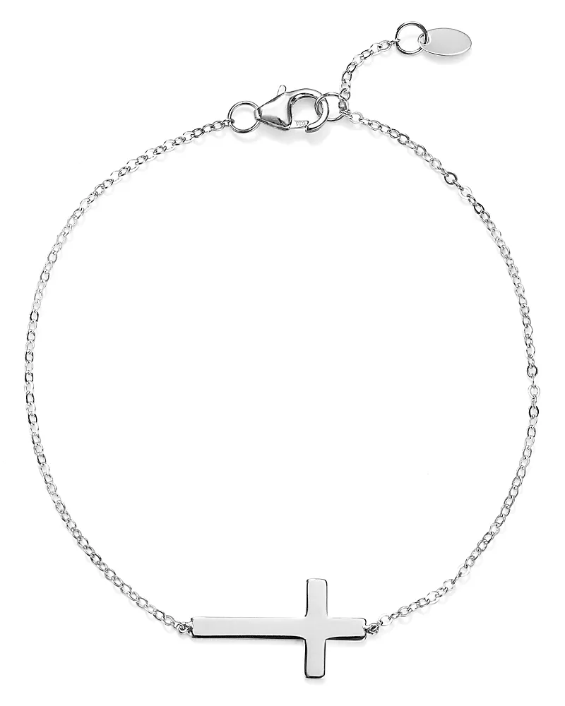 Bloomingdale's Fine Collection Cross Chain Bracelet
