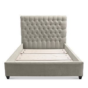 Bloomingdale's Artisan Collection Spencer Tufted Upholstery Full Bed In Votive Ice