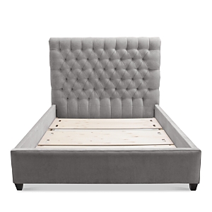 Bloomingdale's Artisan Collection Spencer Tufted Upholstery Queen Bed In Votive Otter