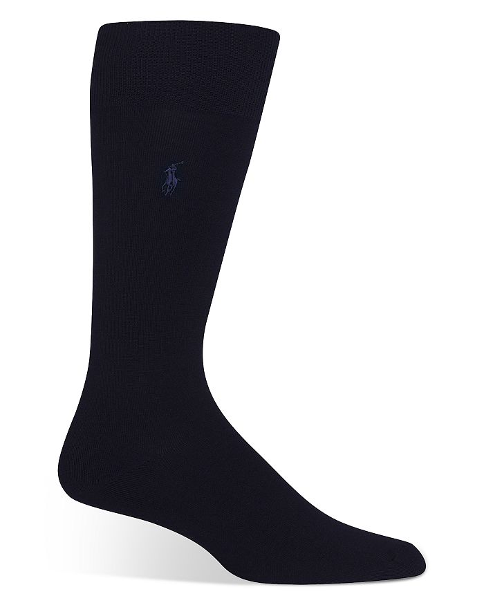 Polo Ralph Lauren Egyptian Cotton Socks In Navy