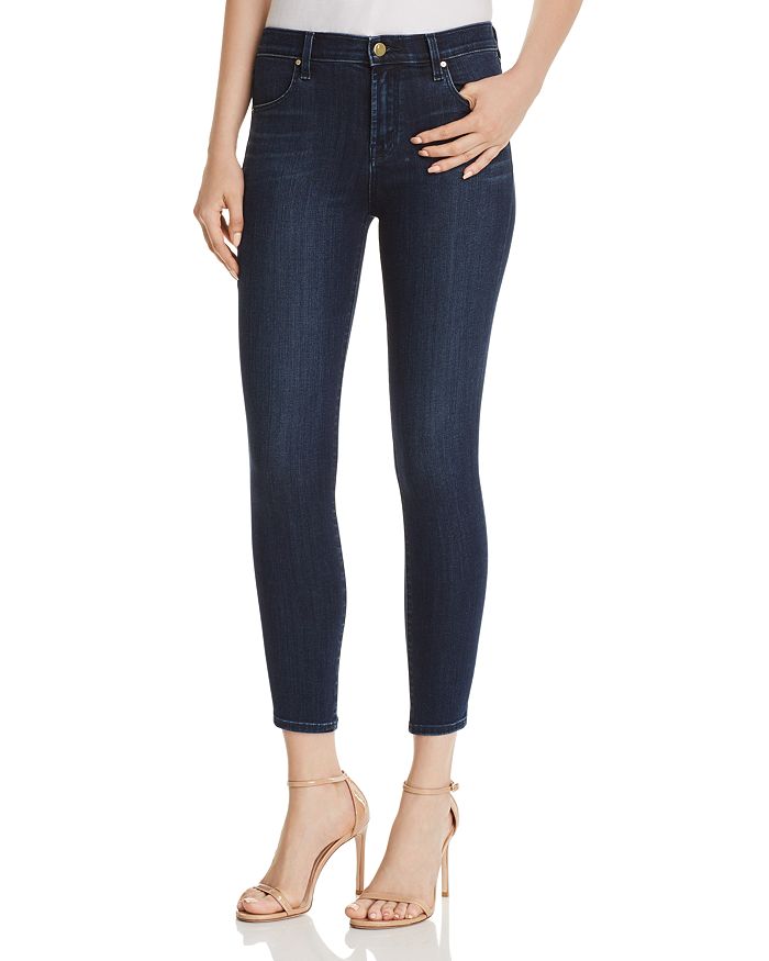J Brand Alana High Rise Ankle Skinny Jeans in Fix | Bloomingdale's