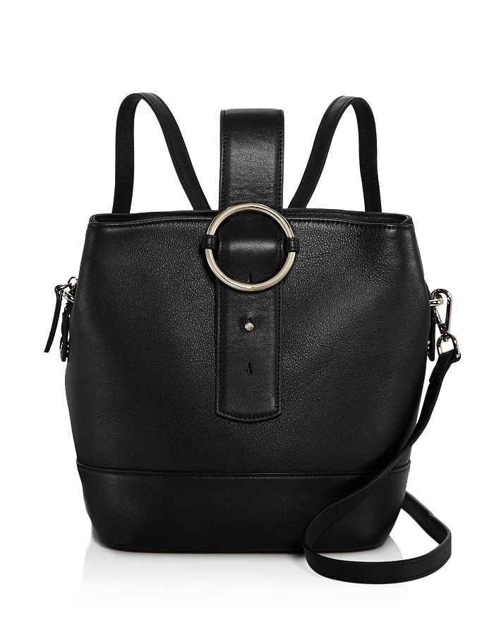 Parisa Wang Addicted Leather Backpack In Black/silver