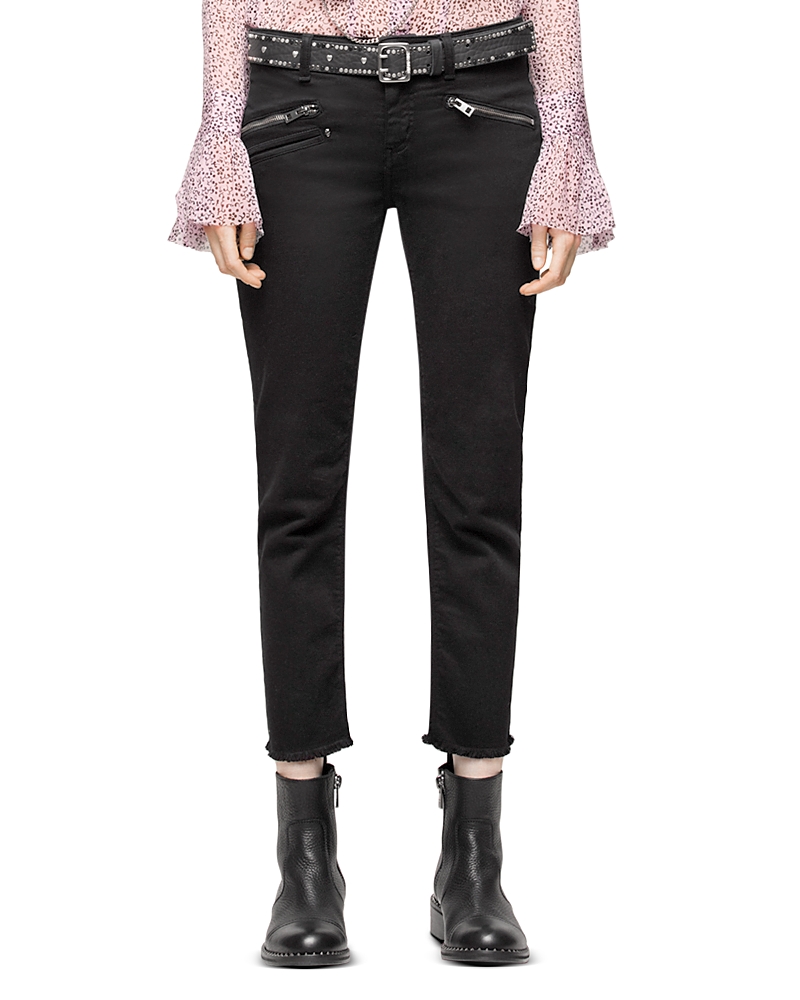 Zadig & Voltaire Ava Slim Jeans in Black