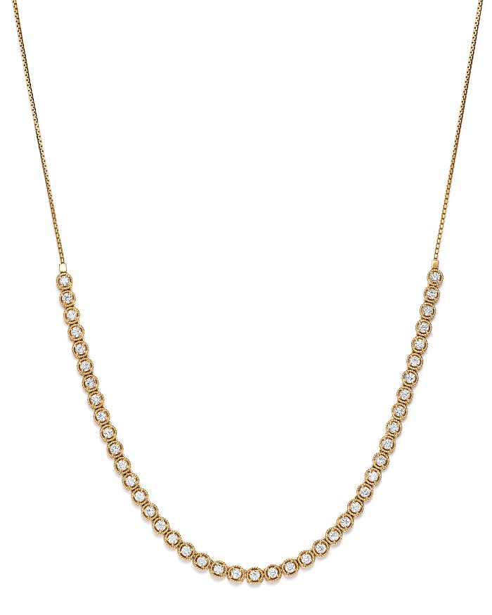 Bloomingdale's Diamond Bolo Necklace In 14k Yellow Gold, 3.5 Ct. T.w. - 100% Exclusive In White/gold