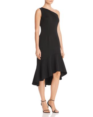 Adrianna Papell Daphne One-Shoulder Dress | Bloomingdale's