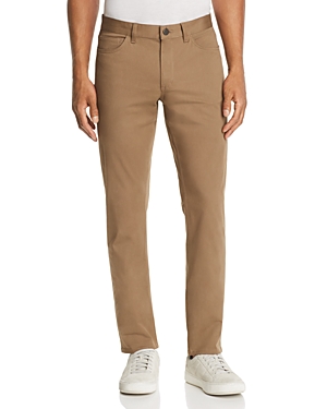 Theory Haydin Writer Slim Straight Fit Pants In Bre
