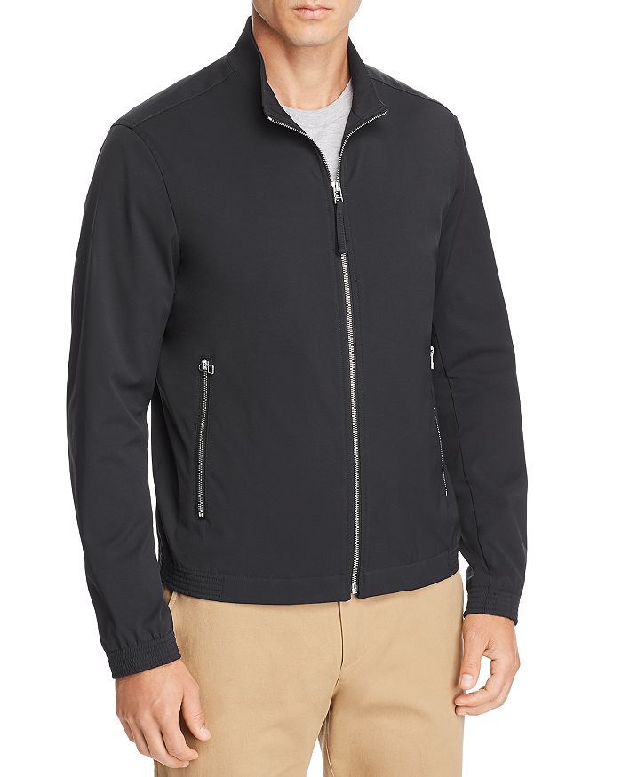 Shop Theory Tremont Zip-front Jacket In Black