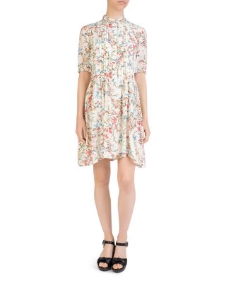 avian print dress by the kooples