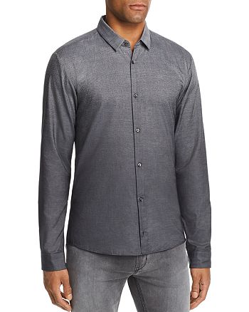 HUGO Ero Ombre Plaid Extra Slim Fit Button-Down Shirt | Bloomingdale's